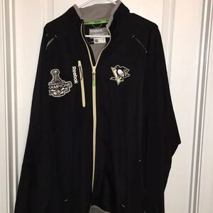 2016 new Stanley cup champions Reebok centerice model pittsburgh penguins jacket
